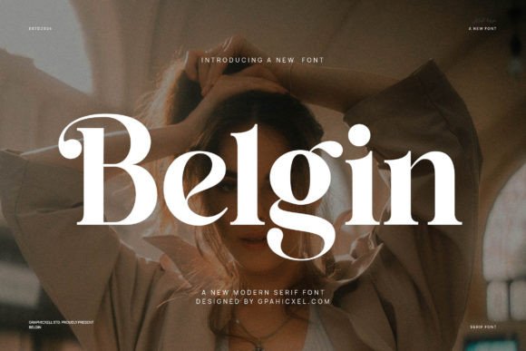 Belgin Ligature Typeface: A Modern Serif Font for Sophisticated Design