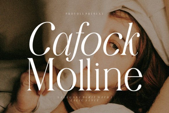 Cafock Molline: A Stylish Serif Font for Timeless Sophistication