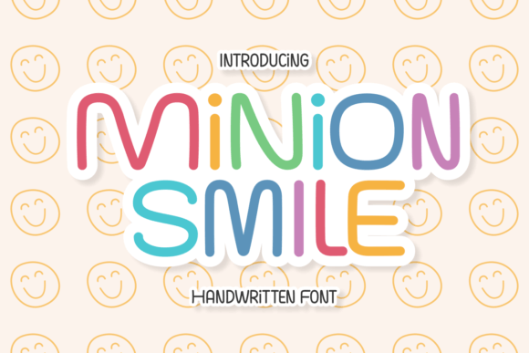 Discover the Magic of Minion Smile: A Whimsical Handwritten Font