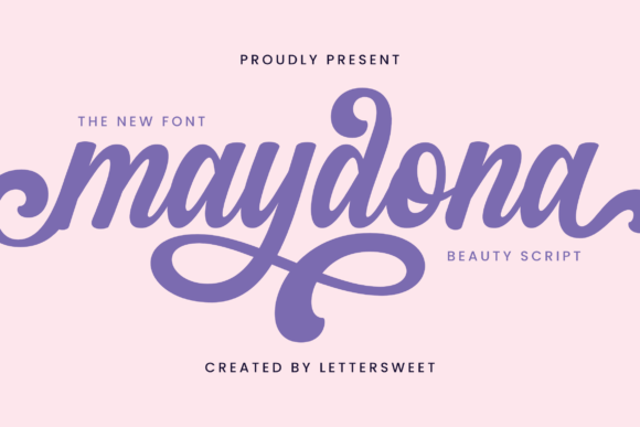 Maydona: A Calligraphic Font That Elevates Design
