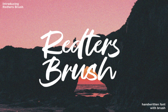 Redters Brush: A Handwritten Typeface with Personality