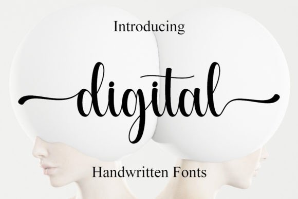 Say Hello to Digital: A Font That Elevates Your Design with Sophistication and Style