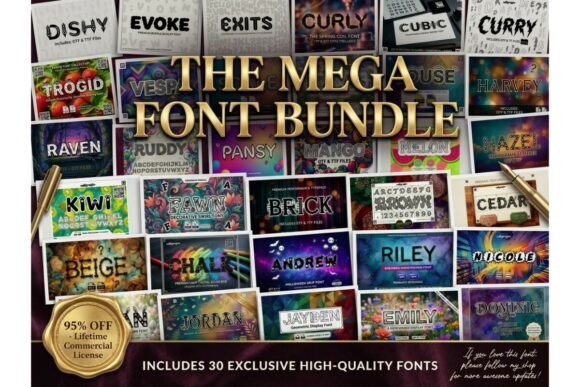The Mega Font Bundle: A Strategic Tool for Creative Professionals
